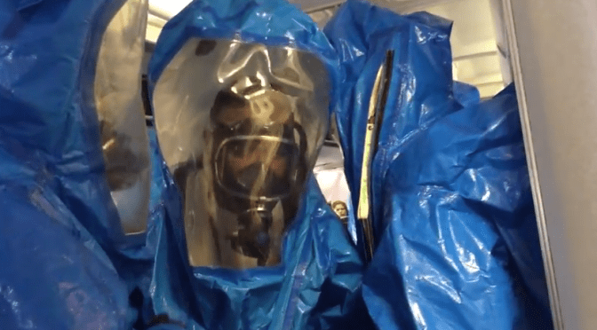 Rule #1 of flying- Don’t sneeze and then tell people you were just in West Africa