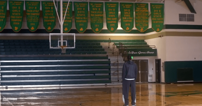 New video of LeBron returning to Akron = Goosebumps