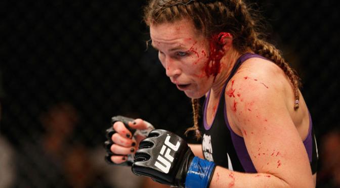 No biggie, Cleveland’s Jessica Eye of the UFC punched a girl so hard her ear literally exploded