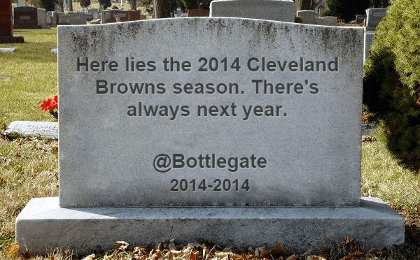 Browns v Ravens Monday Game Tape; It’s Over. It’s finally over.