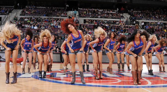 Opposing Cheerleader & Fanbase Gallery- Detroit Pistons