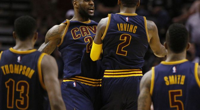 Watch Kyrie Irving score all of his NBA season high 57 points. Good God.