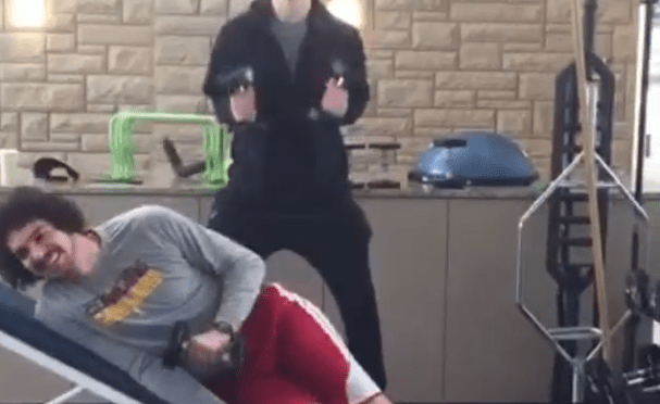 Swole Patrol: Anderson Varejao and Timofey Mozgov work out together (w/music)