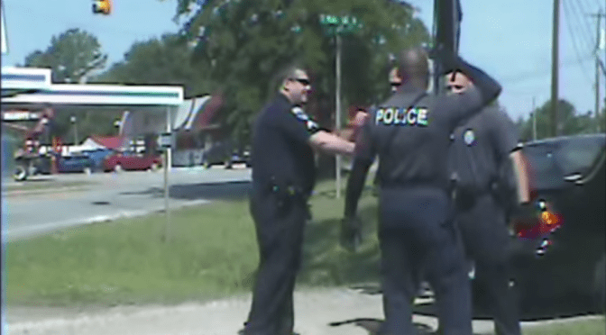Cops high five and fist bump after catching Charleston shooter