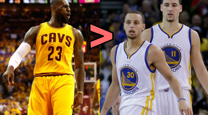 Bottlegate’s NBA Finals preview; I’d rather have one King than two Splash Brothers