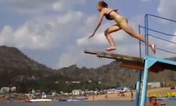 Mishmash- Bikini girl has terrible diving board fail; Tebow Eye Of The Tiger; Rugby headbutts lead to broken faces