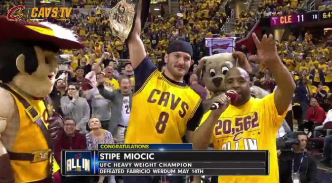 No One In Cleveland Is Hotter Right Now Than Stipe Miocic