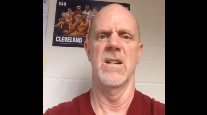 Video: The NBA FInals May Have Just Turned After This Guy Challenged Steph Curry To A Fight