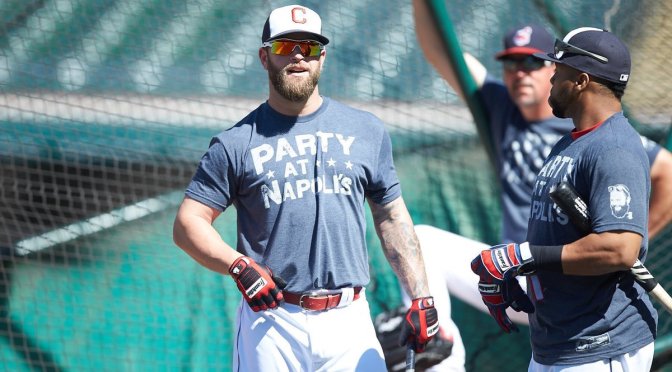 The #PartyAtNapolis has found its way to Napoli’s bat, Andrew Miller