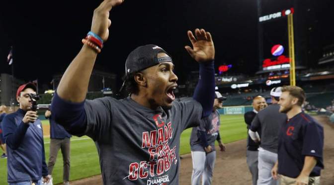 My barely coherent thoughts on the Indians clinching the AL Central last night